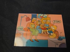 1993 SKYBOX * THE SIMPSONS SERIES 1 PROMO CARD SET B1 & C1 RARE * COUCH SET  picture