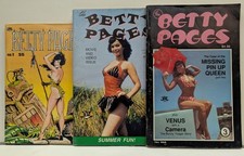 THE BETTY PAGES DIGESTS VOLUME 1 2 3 PIN UPS ARTICLES DAVE & BRINKE STEVENS picture