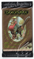 1990 Collect-A-Card DINOTOPIA Card PACK New/Sealed picture