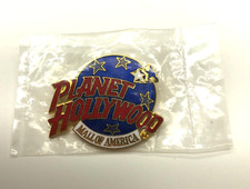 Planet Hollywood Mall Of America Restaurant Pin Gold Tone NWT New picture