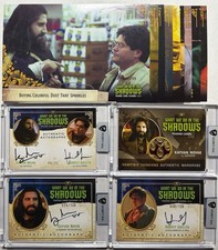 2026 SDCC What We Do In The Shadows Nandor Guillermo Dual Auto Base MASTER SET picture