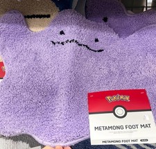 Pokemon Ditto Shaped Area Rug Soft Plush Floor Mat Anime Gift Home Decor picture