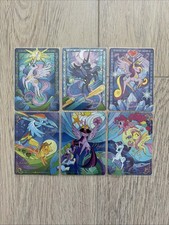 Kayou MLP Moon 4 SC Complete Set (6 Cards) Stained Glass Mane 6 + Princess Trio picture