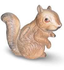 Vintage UOGC Taiwan Squirrel Figurine Woodland Animal 70s Kitsch Decor Wildlife picture