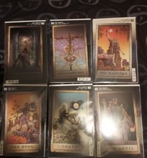 The joker 1:25 #7 #8 #9 #10 #12 #15 tarot card  complete set 9.8 mint conditon picture