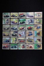 Tom Thumb Cigar Cards History of Motor Racing 1986 Complete Set 30 picture