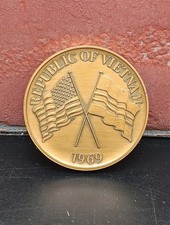 Republic of Vietnam 1969 - I Was There Medallion Fast Shipping  picture