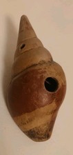 pre columbian peruvian Style Seashell Konch Ocarina Whistle picture
