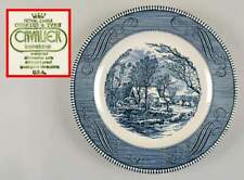 Royal  Currier and Ives Blue Dinner Plate 5979116 picture