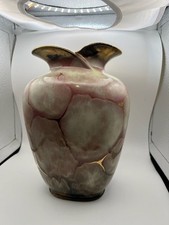 Vintage Carstens Tönnieshof West Germany 482-22 Ceramic Vase with Gold Decor picture