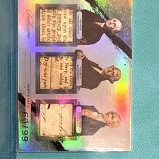 Washington Jefferson Hamilton 2023 Keepsake Bellissimo Edition Relic /99 picture