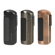 Lotus CEO L66 Triple Torch Lighter Slim Design 12k ft Altitude w/ Cigar Punch picture