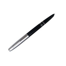 Black 138mm Wing Sung 601 Steel Cap Vacumatic Fountain Pen F Nib 0.5mm Ink Pen picture