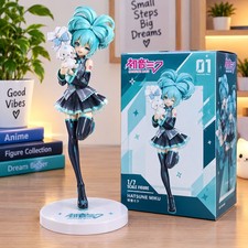 Hot 20CM Anime Hatsune Miku X Cinnamoroll Figure Anime Peripheral Collectible* picture