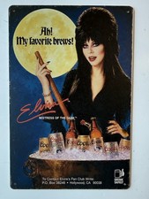 Coors Light Beer Elvira Sign Mistress of The Dark Halloween Cassandra Peterson picture