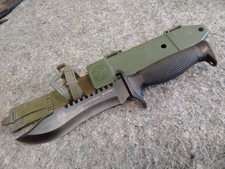 CUCHILLO DE MONTE AITOR SPAIN SPANISH MILITARY SURVIVAL / FIGHTING KNIFE H  picture