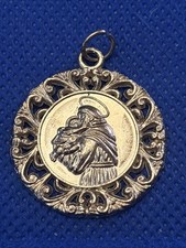 Vintage Medal Pendant Saint Anthony Christian 1” picture