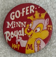 Vintage 1967 University of Minnesota Gophers 
