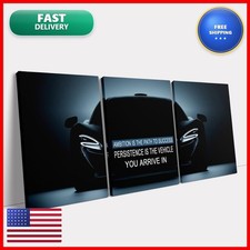KAWAHONE Ambition & Persistence Motivational Poster - Entrepreneur Black White picture