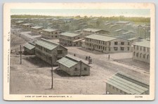 Wrightstown  NJ Camp Dix Partial View of Camp Tinted Postcard picture