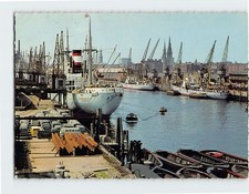 Postcard Hafen Hamburg Germany picture