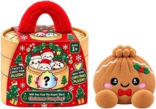 Cute Plush Stuffed Dumpling Squishies, Big Rainbow Squishes with Steamer picture