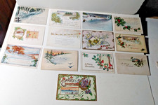 Twenty Five Antique 1910 - 1920 Christmas Postcards, Some Embossed picture