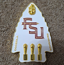 FSU Florida state University Seminoles Renegade Arrowhead Challenge Coin picture