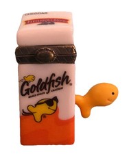 Rare Midwest of Cannon Falls PHB Pepperidge Farm Goldfish Crackers Trinket Box picture