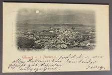 Greetings from Zwiesel 1898 Moonlight Card Postcard (26111619) picture