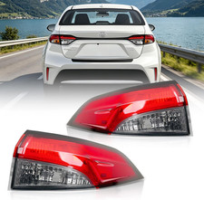 Outer Driver and Passenger Tail Light Assembly Compatible with Toyota Corolla 20 picture