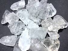 Rough Raw Clear Quartz Crystal (3 pcs) Stones Raw Gemstones Natural Crystals picture
