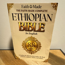 Ethiopian Bible in English Complete 88 Books  The Faith Made.. Pre-owned. picture