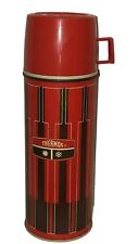 Vintage Red Checkered Thermos￼ MCM Fun picture