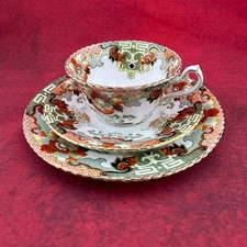 ANTIQUE SAMUEL RADFORD PORCELAIN TEA TRIO FROM FANTON ENGLAND #390220 SET FOR 6  picture