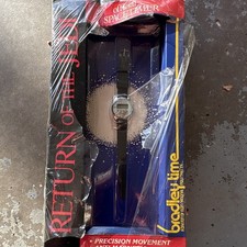 Vintage 1983 Star Wars Return of the Jedi Bradley Digital Watch Sealed Box NOS picture