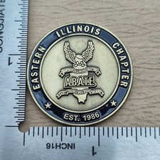 ABATE Eastern Illinois Chapter Challenge Coin #3 picture