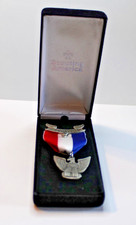 Brand New Eagle Scout Medal Red White Blue Ribbon Boy Scouts of America BSA picture