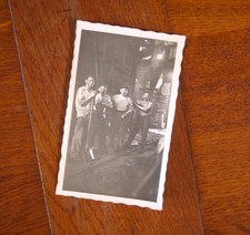 Blagny Ardennes Factory Workers Boiler Room Vintage French Photograph picture