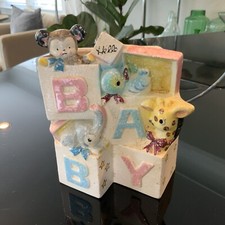 Vintage Rubens Originals Baby Planter by Samson Import Co. #513 Japan picture