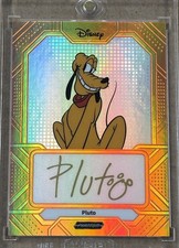 Pluto Auto /50 Orange Refractor Signature - 2025 Kakawow Phantom Disney picture