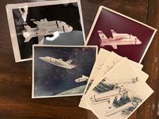 Vintage 1970s Grumman Boeing NASA Space Shuttle Concept Photos Lot 21 picture