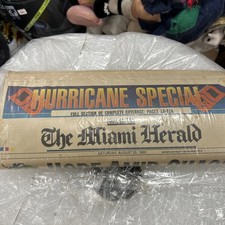 Vintage The Miami Herald FINAL EDITION AUGUST 29 1992 NEWSPAPER HURRICANE ANDREW picture