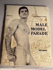 MALE MODEL PARADE #4 SEPT 1958 PHYSIQUE PHOTOGRAPHY & ART MAGAZINE GAY Interest picture