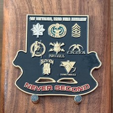 1st Battalion 22nd Field Artillery Unit Insignia Challenge Coin  W#19 picture
