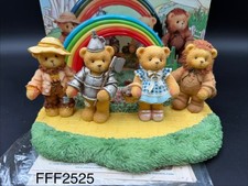 1998 Enesco Cherished Teddies Follow The Yellow Brick Road Collector's Set  picture