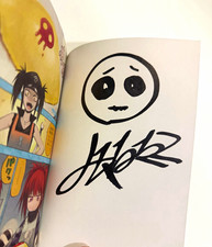 Yuuki Kodama Signed Blood Lad Vol. 8 Japanese + doodle picture