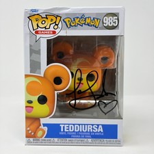 Tara Sands Pokemon Teddiursa #985 Signed Funko Pop picture