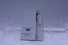 Vintage Ca. 1940's Advertising Brochure Post Equipment Tri-Fold picture