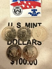 PACK OF 5: 2026 P President Trump Semiquincentennial $1 Coin IN HAND picture